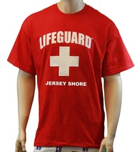 Lifeguard T-Shirt Jersey Shore Official Licensed Life Guard Tee Red Lifeguard - £15.63 GBP
