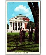 Rotunda University Of Virginia Founded By Thomas Jefferson postcard - $7.07