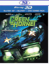 The Green Hornet (Blu-ray/DVD, 2011, 3-Disc Set, 3D/2D) - £10.19 GBP