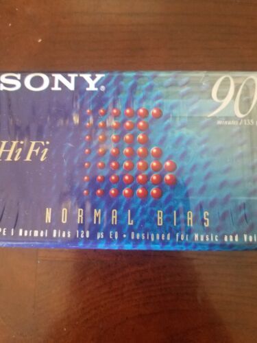 Sony HF High Fidelity Audio Cassette 90 Minutes - Factory Sealed Tape - $16.85