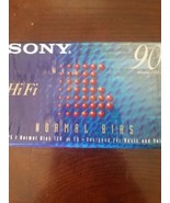 Sony HF High Fidelity Audio Cassette 90 Minutes - Factory Sealed Tape - €14,63 EUR