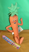 Hallmark Crazy Crop Collectible Vintage 1984 Barrett Carrot Stuffed Toy With Tag - £15.63 GBP