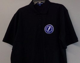 NHL Hockey Tampa Bay Lightning Mens Embroidered Polo Shirt XS-6XL, LT-4XLT New - £22.41 GBP+