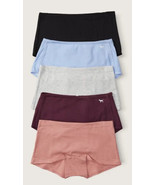 Victoria Secret PINK 5 Pack Cotton Shortie Panty Lot size Medium - $40.27 CAD