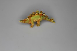 stegosaurs rubber plastic toy  4 1/2 &quot; long - £3.10 GBP