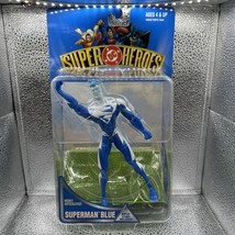 DC Super Heroes Collection Superman Blue Action Figure 1999 Hasbro #10942 NRFP - £18.68 GBP