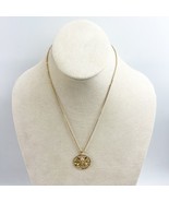 NEW Vtg 1979 Avon Whispering Leaves Gold Gold Tone Pendant Necklace 18” ... - $14.99