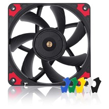 Noctua NF-A12x15 PWM chromax.Black.swap, Premium Quiet Slim Fan, 4-Pin (... - $47.49