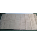 upholstery drape fabric remnant 2 piece light color lot for small project  - $19.75