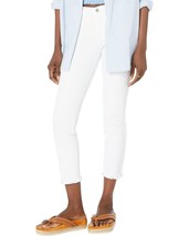 $178 NWT  7 For All Mankind Crop midrise skinny jeans in Clean White siz... - £78.63 GBP