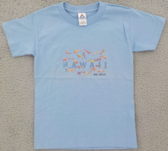 WISCONSIN DELLS SHIRT YOUTH SZ M BLUE DOLPHIN AND DIVER SHORT SLEEVES TO... - $7.99