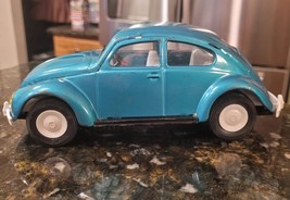 Vintage Tonka VW Bug 52680 Volkswagen Car Pressed Steel Beetle Turquoise... - $74.95