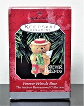 Hallmark Keepsake Forever Friends Porcelain Bear Ornament - £6.27 GBP
