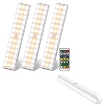 1 Pack T01L Led Closet Light + 3 Pack 38 Bls Led Closet Lights Battery Operated  - £66.13 GBP