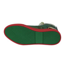 Mens High Top Shoes FIESSO by AURELIO GARCIA Chain Medusa Celebrity 2421 Green image 9
