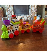 Fisher Price Little People Musical Zoo Safari Train with Animals and Figure - $19.39