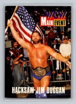 Hacksaw Jim Duggan #33 1995 Cardz WCW Main Event WWE - £2.36 GBP
