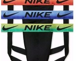 Men&#39;s Nike Dri-FIT Essential 3-Pack Microfiber Jockstrap Size XL New - $31.78