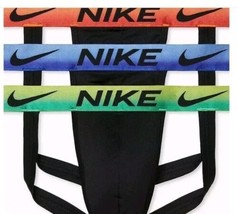 Men&#39;s Nike Dri-FIT Essential 3-Pack Microfiber Jockstrap Size XL New - £25.40 GBP