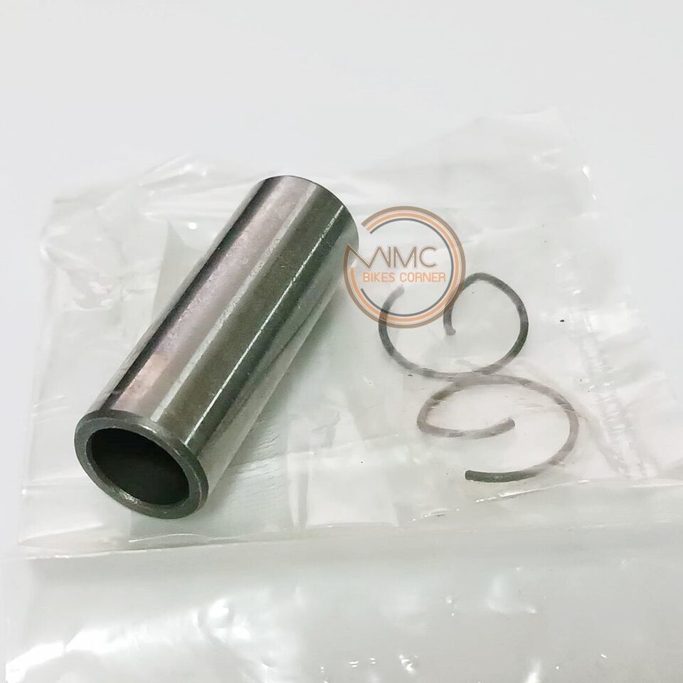 PISTON PIN + CLIPS FOR HONDA CT110 ATC110 XL100 CG110 GL100 CB250 CM250 ... - $6.37