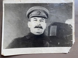 Altes Vintage Foto von Stalin UdSSR Diktator 1930’s - $50.11 CAD