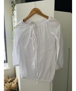 By O La La White Blouse Size S - $11.89 CAD