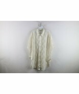 Vintage 90s Victoria&#39;s Secret Womens M / L Flower Lace Button Night Slee... - $1,288.29 MXN