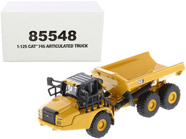 CAT Caterpillar 745 Articulated Dump Truck High Line Series 1/125 Diecast Model - £41.45 GBP