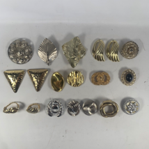 Vintage Scarf Clip LOT of 19 pieces Shoe Gold &amp; Silver Tone 3 West Germany - £23.66 GBP