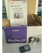 Canon Powershot Digital G3 Empty Box ONLY with Remote, Manuals Tray Inst... - $31.50