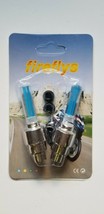 Firefly Spoke Led Wheel Valve Stem Cap Tire Motion Neon Blue Light Bike - 2 Each - £6.05 GBP
