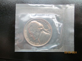 1961 Proof Jefferson Nickel in Mint Cello Actual Coin - $2.25