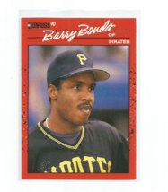 Barry Bonds (Pittsburgh Pirates) 1990 Donruss Card #126 - £3.98 GBP