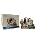 Classic Treasures Musical Angel And Cherub Water Fountain NIB - $63.00