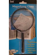 Handheld Reading Magnifying Glass Glasses 3X, 3.5 Inch (89 mm) Diameter - $4.84 CAD