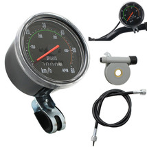 New Waterproof Bicycle Bike Speedometer Analog Mechanical Odometer With ... - £21.13 GBP