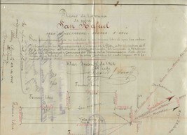 Mexico 1907 Mining Claim Map San Rafael Gold Mine - £99.68 GBP