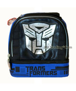 Transformers Revenge of the Fallen Double Compartment Soft Insulated Lun... - £27.37 GBP