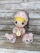 Precious Moments Plush Doll -Praying Precious Moments Baby Girl Musical - $14.95