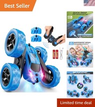 Durable ABS RC Car with Multi-Stunt Control - Perfect Gift for Ages 6-12 - $45.00