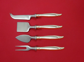 Sentimental by Oneida Sterling Silver Cheese Serving Set 4 Piece HHWS  C... - $257.50