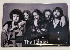12/8 The Eagles- Desperado Recording Session. Metal Sign. Super rare - $19.79