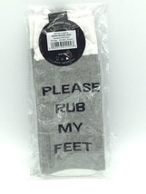 Hidden Message SOCKS SIGNALS Unisex If You Can Read This Please Rub My F... - $19.79