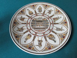 WEDGWOOD COLLECTOR PLATE SHAKESPEARE CHARACTERS AT THE WORLD STAGE [*a1] - $64.35