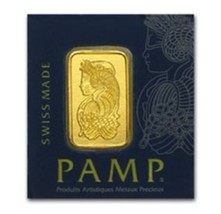 PAMP Suisse 1 Gram Gold Bar 999.9 Of Fine Gold - £159.71 GBP