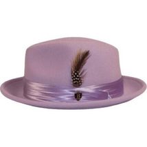 Men Bruno Capelo Hat Australian Wool Crushable Fedora Untouchable UN127 Lavender image 3