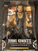 Undertaker Wwe Wwf Jakks Pacific 14" Ring Giants Action Figure Damaged Box - $75.00