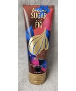 Bath and Body Works Brown Sugar &amp; Fig Triple Moisture Body Cream 8 oz RE... - $469.27 MXN