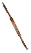 Western  Tack Floral Tooled Leather Wither Breast Collar Strap  10515 - $32.66