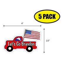 5 PACK 2.5"x4" LGB TRUCK Sticker Decal Humor Funny Gift VG0143 - $6.53
